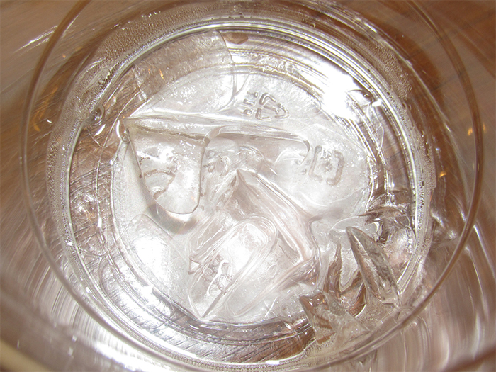 ice in cup